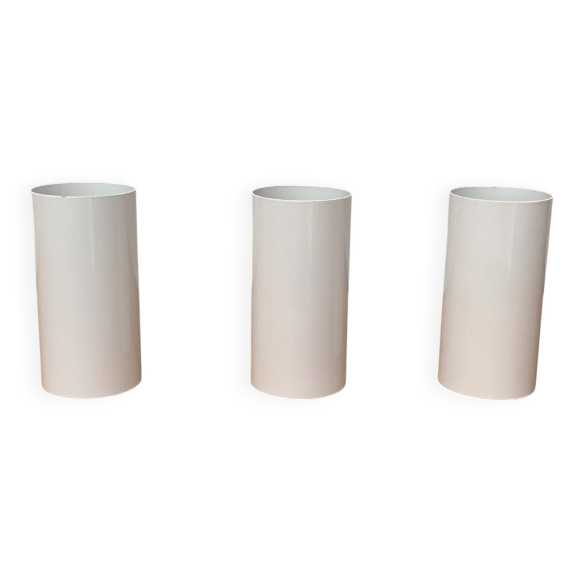 Mid-Century Minimalist Pipe Ceiling Light, Set of 3