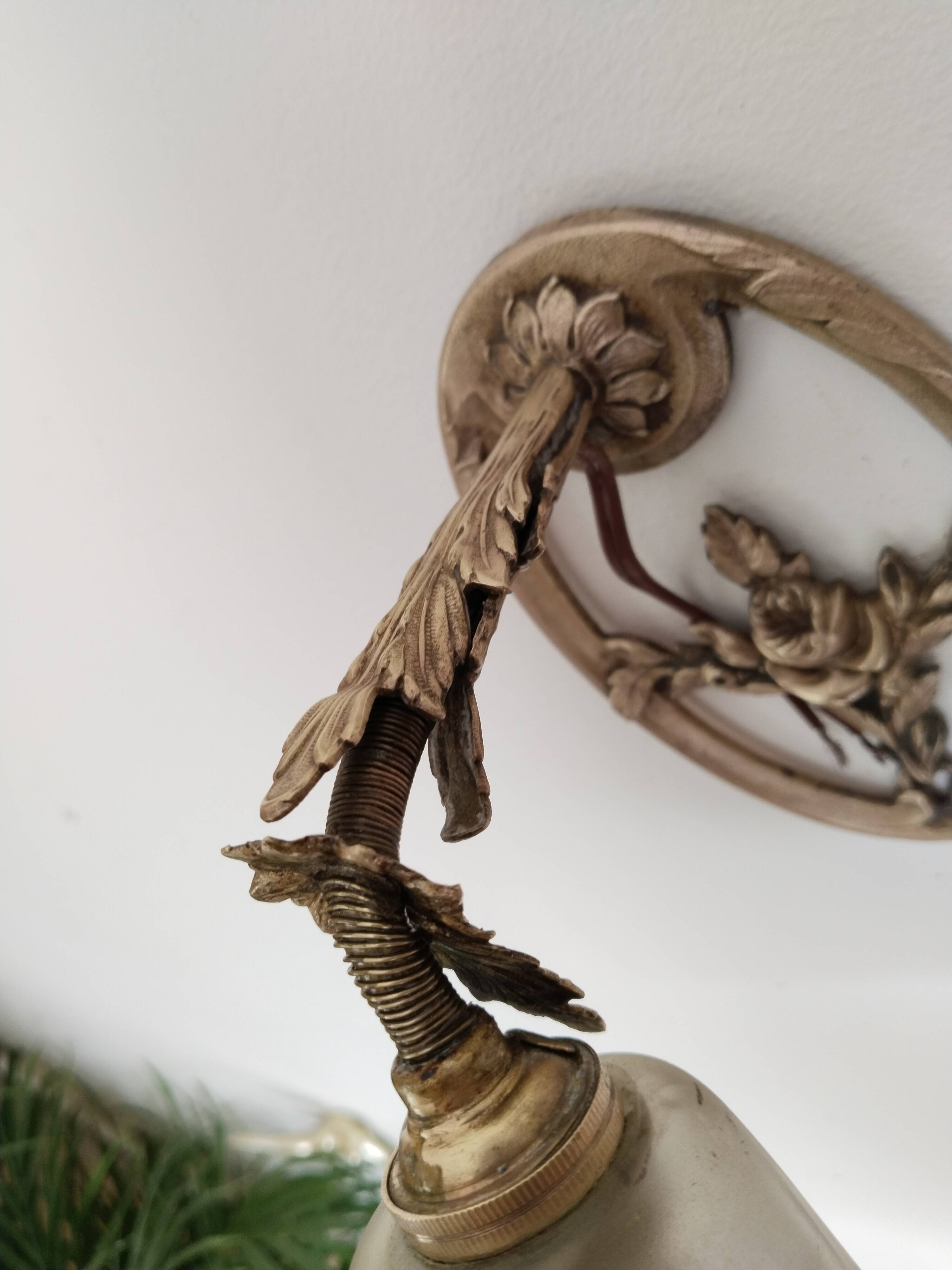 Wall lamp, bedside lamp, vintage, 50s