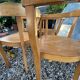 4 chaises Bauhaus, Art déco viennoises en hêtre