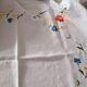 Ancienne nappe brodée