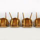 Wooden chairs by oswald haerdtl for ton (thonet), 1960s, set of 4