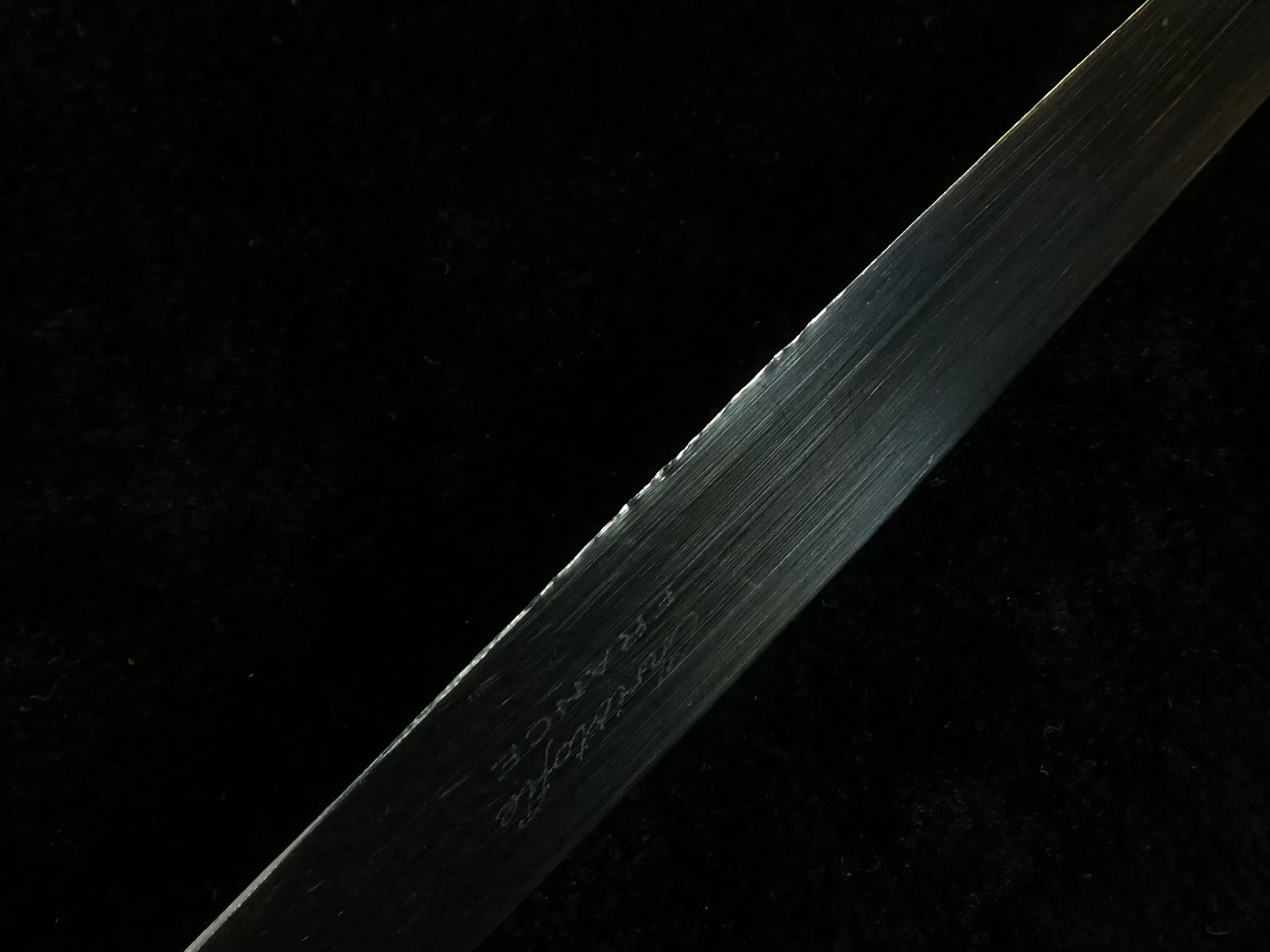 12 large knives and 12 knives with dessert christofle model spatours