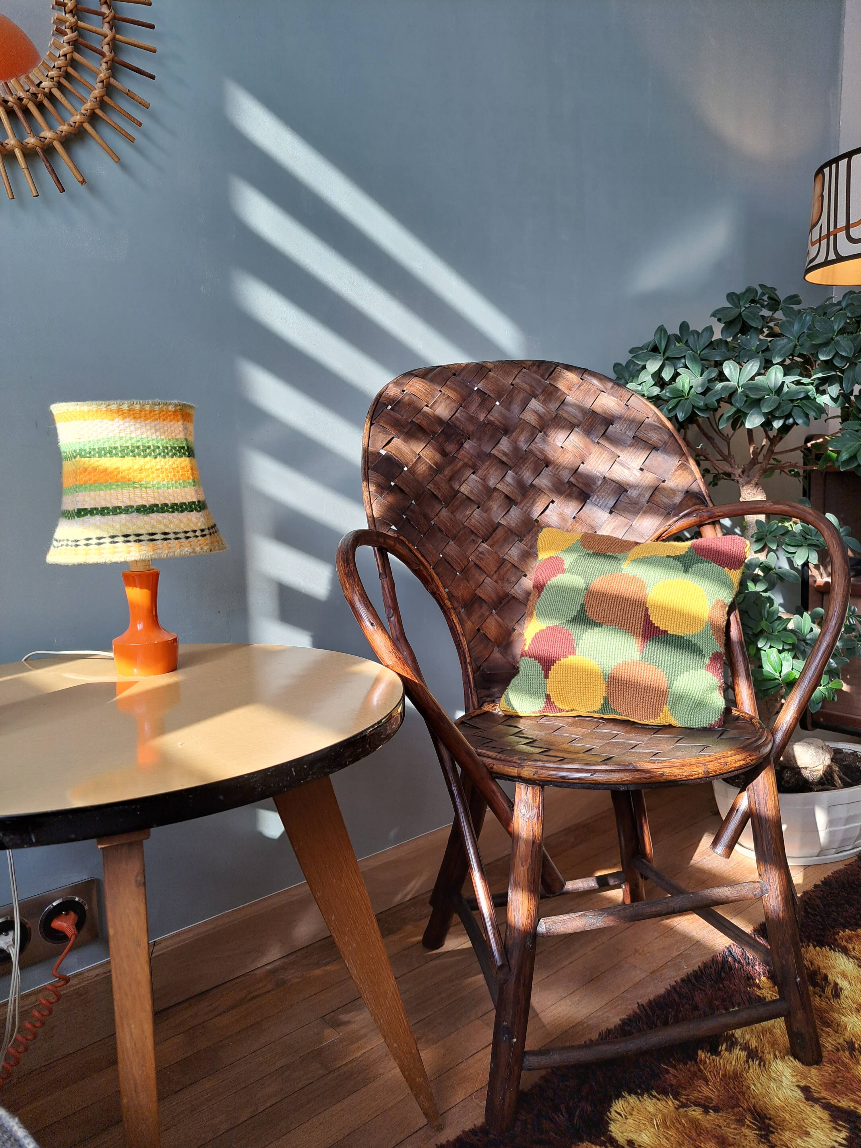 Chestnut armchair from Limousin