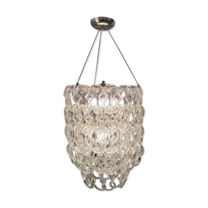 Lustre en verre de Murano