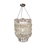 Murano glass chandelier by Angelo Mangiarotti Vistosi production