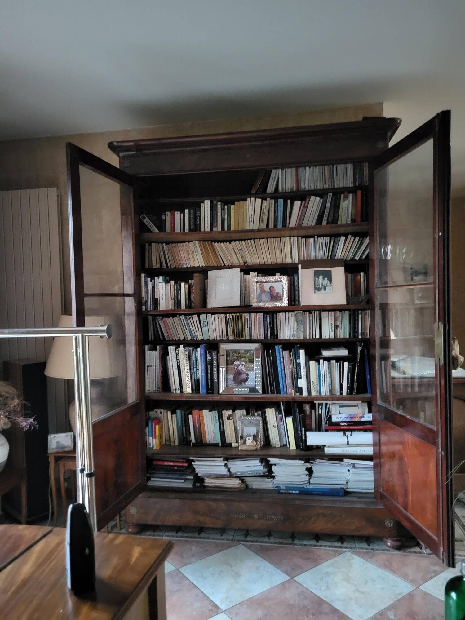Bibliothèque époque Restauration