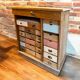 Workshop cabinet with drawers