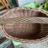 Panier osier vintage