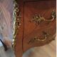 Louis XV style marquetry chest of drawers