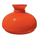 Suspension en opaline couleur orange flamboyante