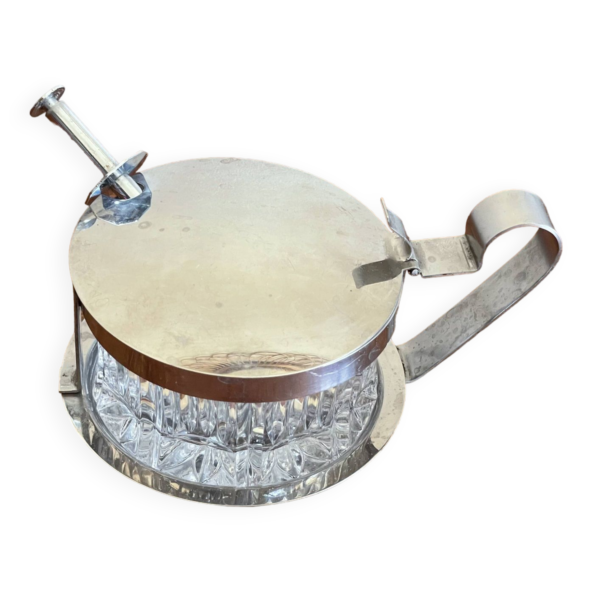 Sugar bowl and sugar tongs