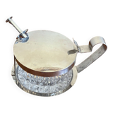 Sugar bowl and sugar tongs