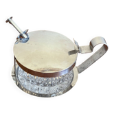 Sugar bowl and sugar tongs