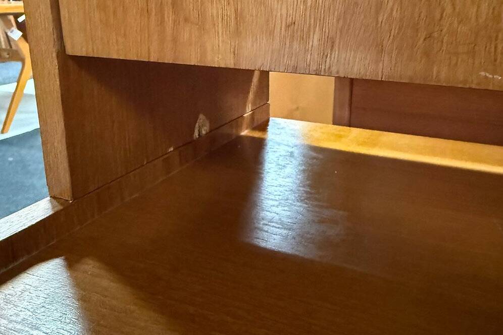 Scandinavian teak secretary desk, Sweden, 1960