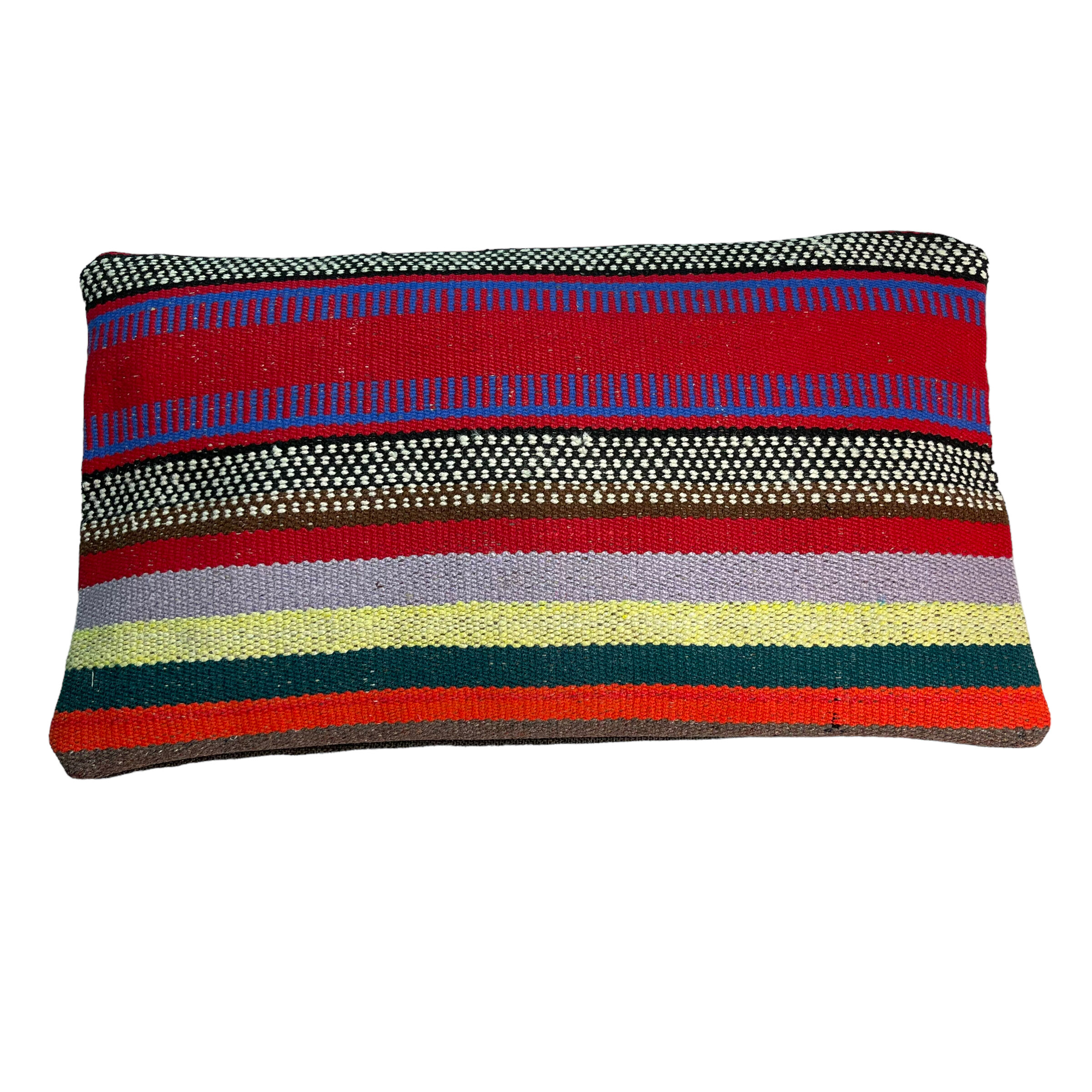 Turkish handmade kilim cushion cover , 30 x 50 cm
