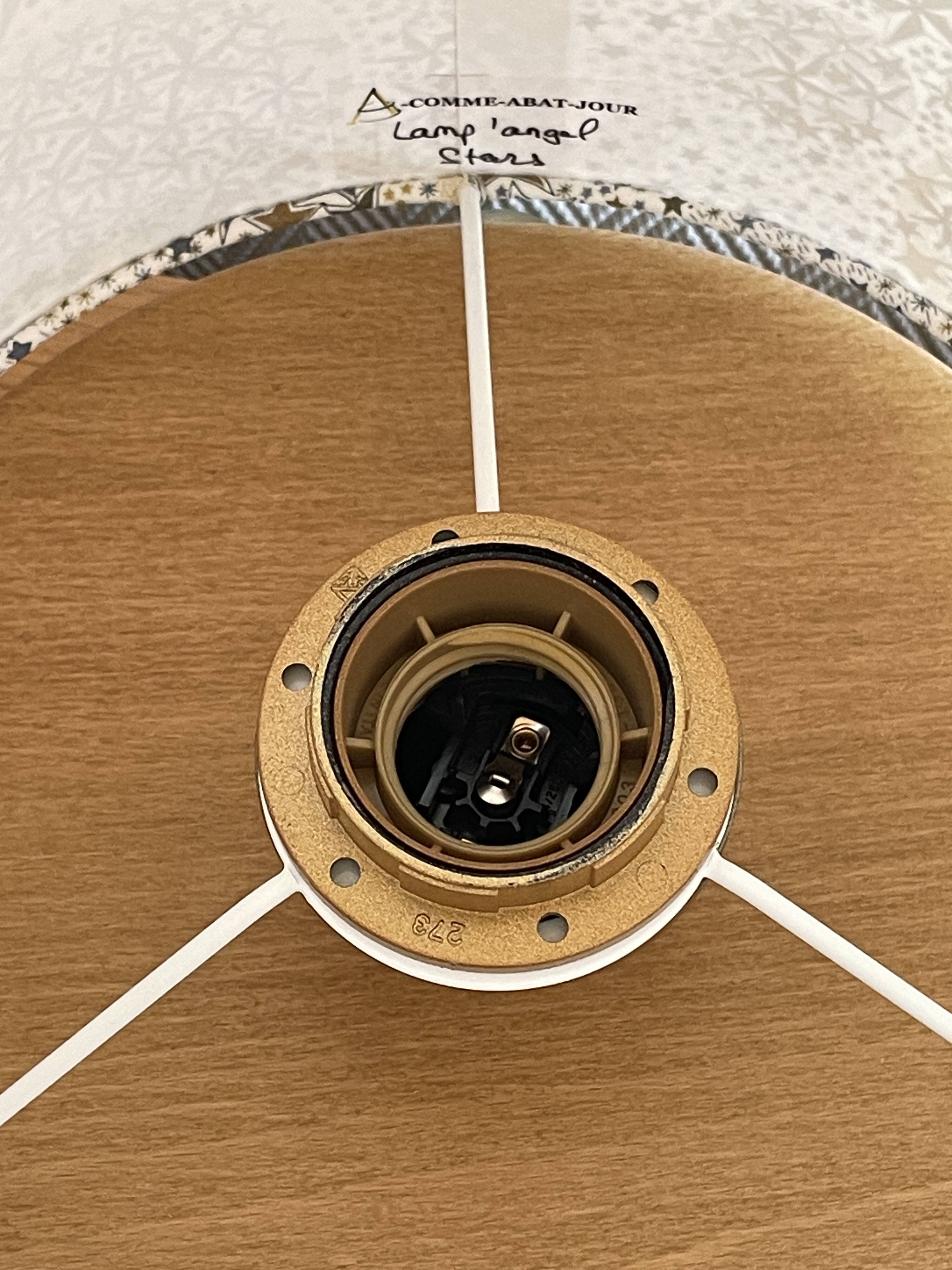 Lamp'angel Stars H30 D20 table lamp - Liberty fabric