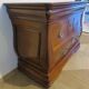 Rare - Pretty English chest of drawers - 3 drawers - solid wood "tomb" chest of drawers - Sourisseau cabinetmaker