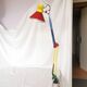 Lampe architecte, articulée, multicolore, postmoderne, 1980