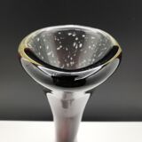 Vintage glass vase bubble 60s/70s