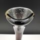 Vintage glass vase bubble 60s/70s