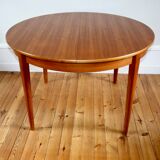 Scandinavian teak meal table vintage 1960