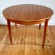 Scandinavian teak meal table vintage 1960