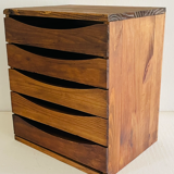 Petit meuble de métier vintage  5 tiroirs.