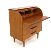 Scandinavian teak secretary, Bröderna Gustafssons, Sweden, 1950