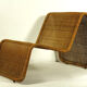 Wicker Lounge Chair Model P3 By Tito Agnoli, 1970s