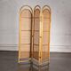 Italian cane and bamboo screen from the 1960s