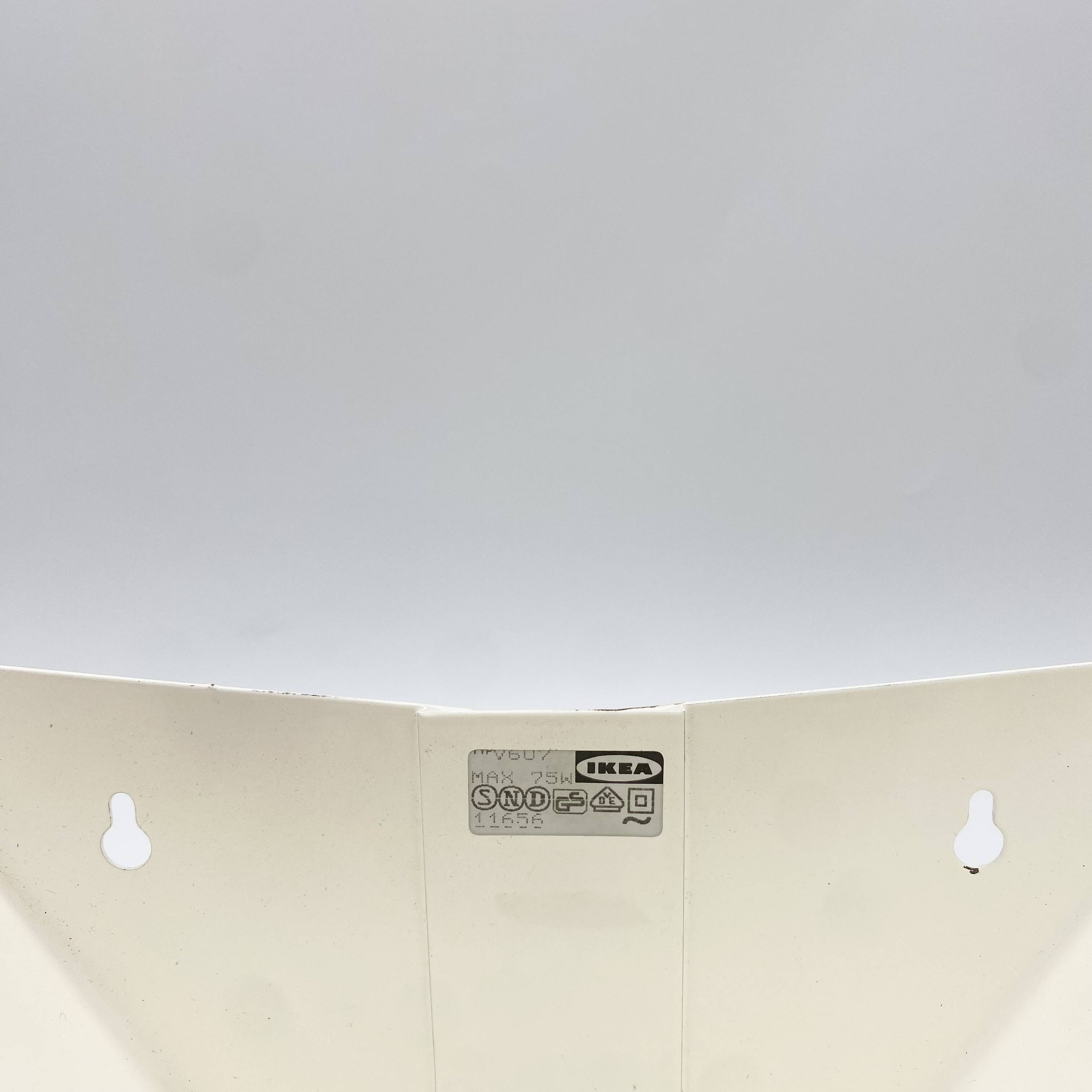 Pair of ikea “v607” wall lamps – 1980s