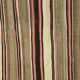 Turkish Kilim Yuruk 185x281 cm Striped Beige Brown Vintage Anatolian