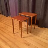 Paire de tables d'appoint, Danemark, années 1960.