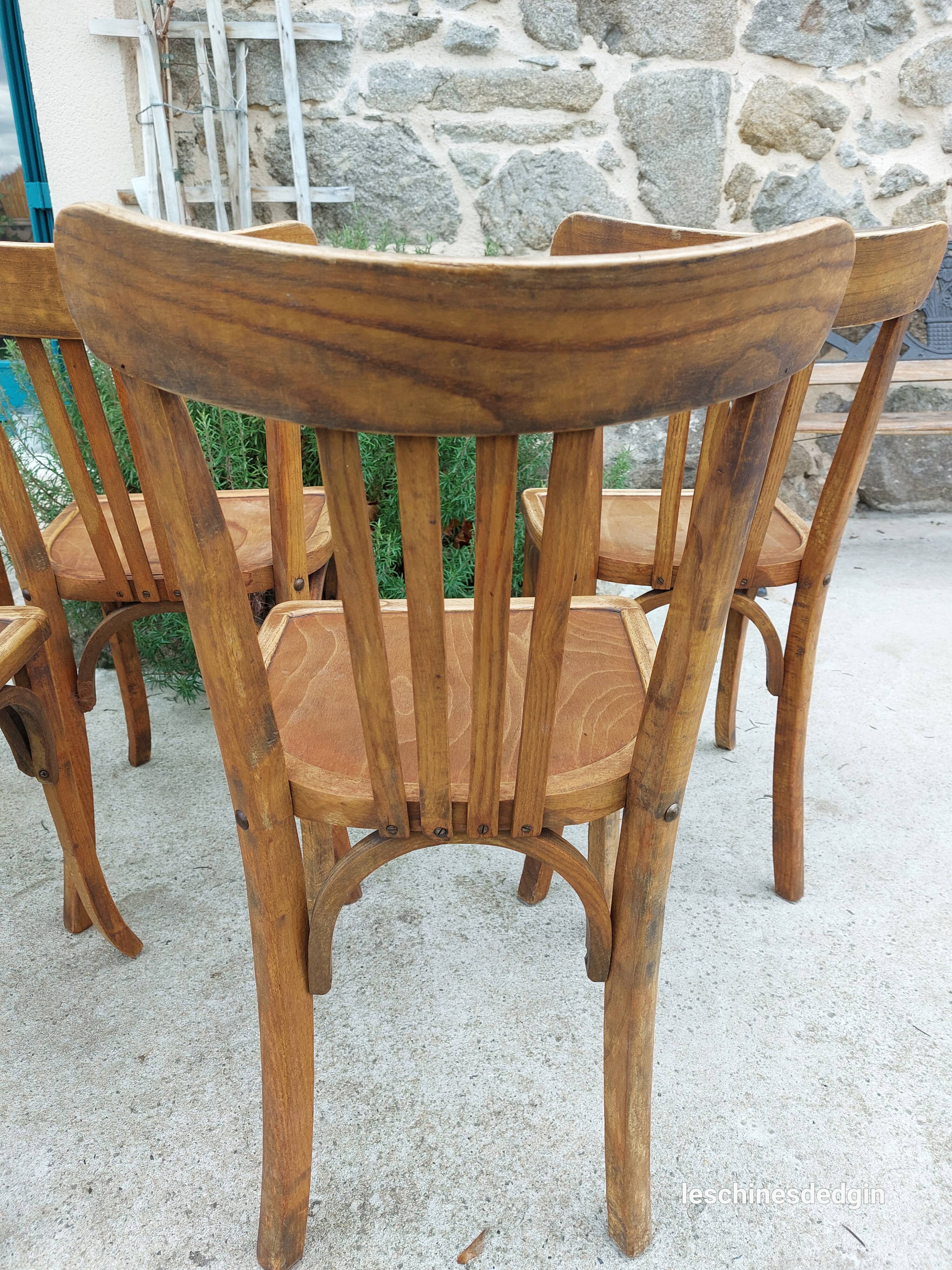 6 Luterma bistro chairs