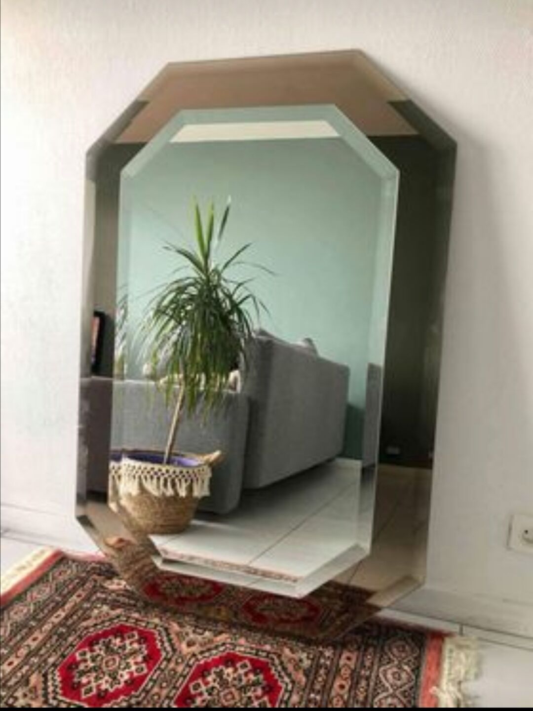 Design mirror, 120x80 cm