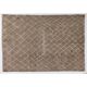 Contemporary Moroccan Rug Made of Natural Mocha Brown Wool