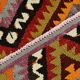 6x8 Multicolor Geometric Style Anatolian Vintage Kilim Rug, 177x236Cm