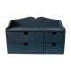 Wall shelf lockers drawers