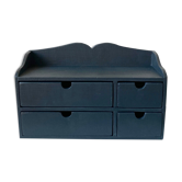 Wall shelf lockers drawers
