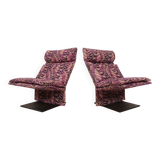 Saporiti chairs in Missoni fabric