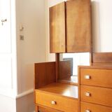 Furniture vanity dresser mirror triptych