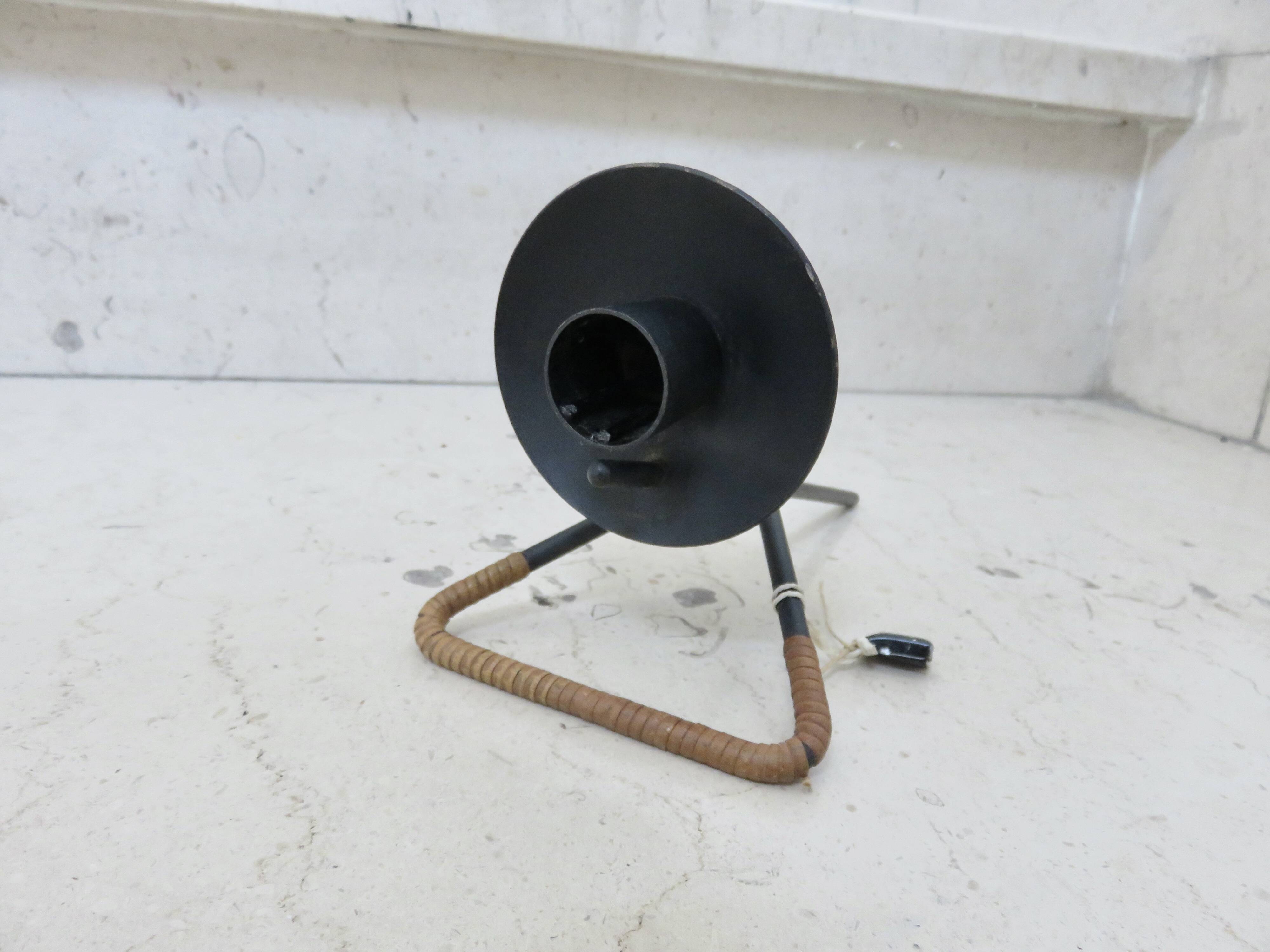 Série de 3 authentiques bougeoirs par Laurids Lonborg, Danemark, 1960
