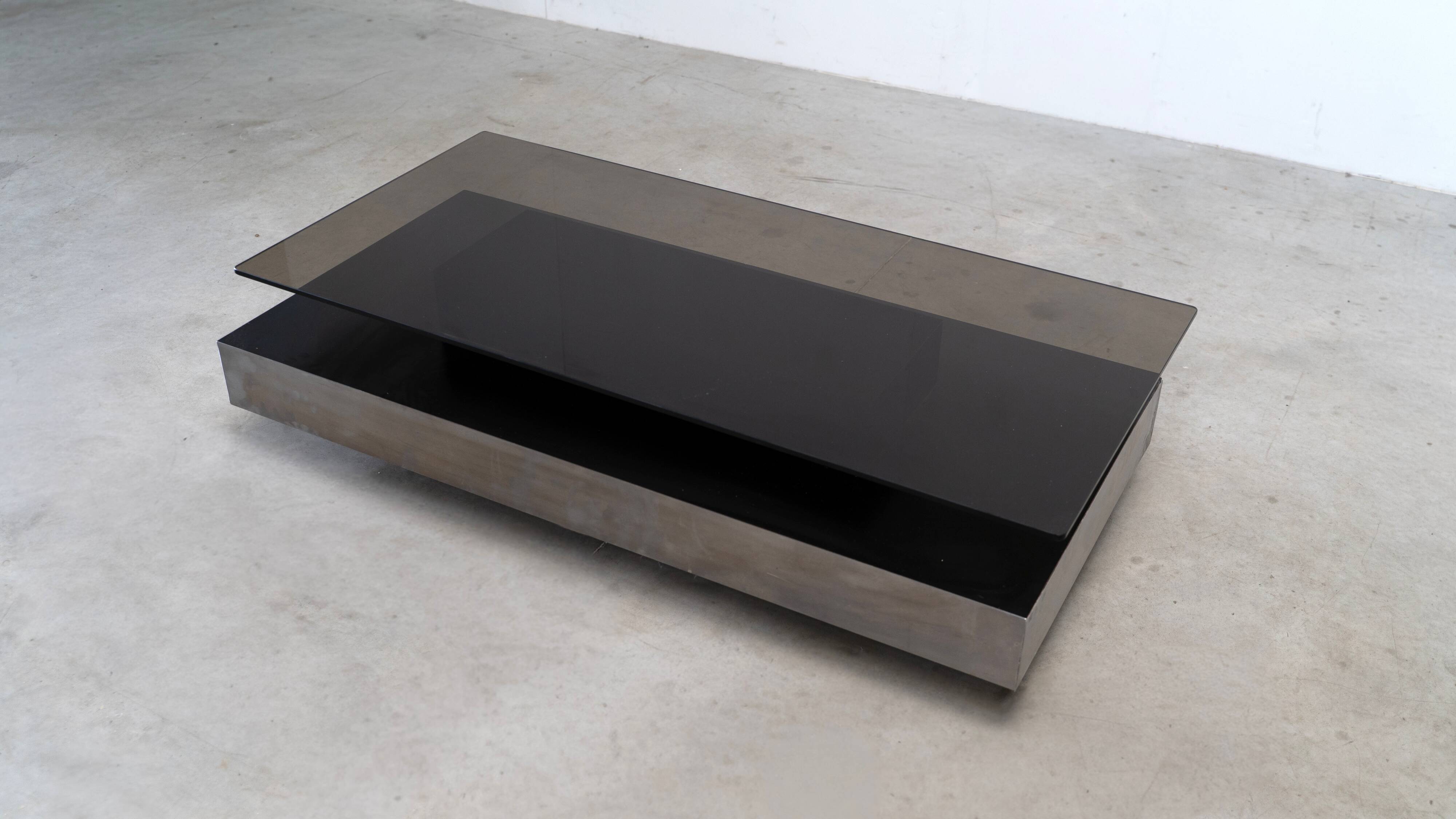 Table basse à deux niveaux par Roche Bobois