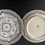 2 assiettes à dessert Schwarzenhammer bleu