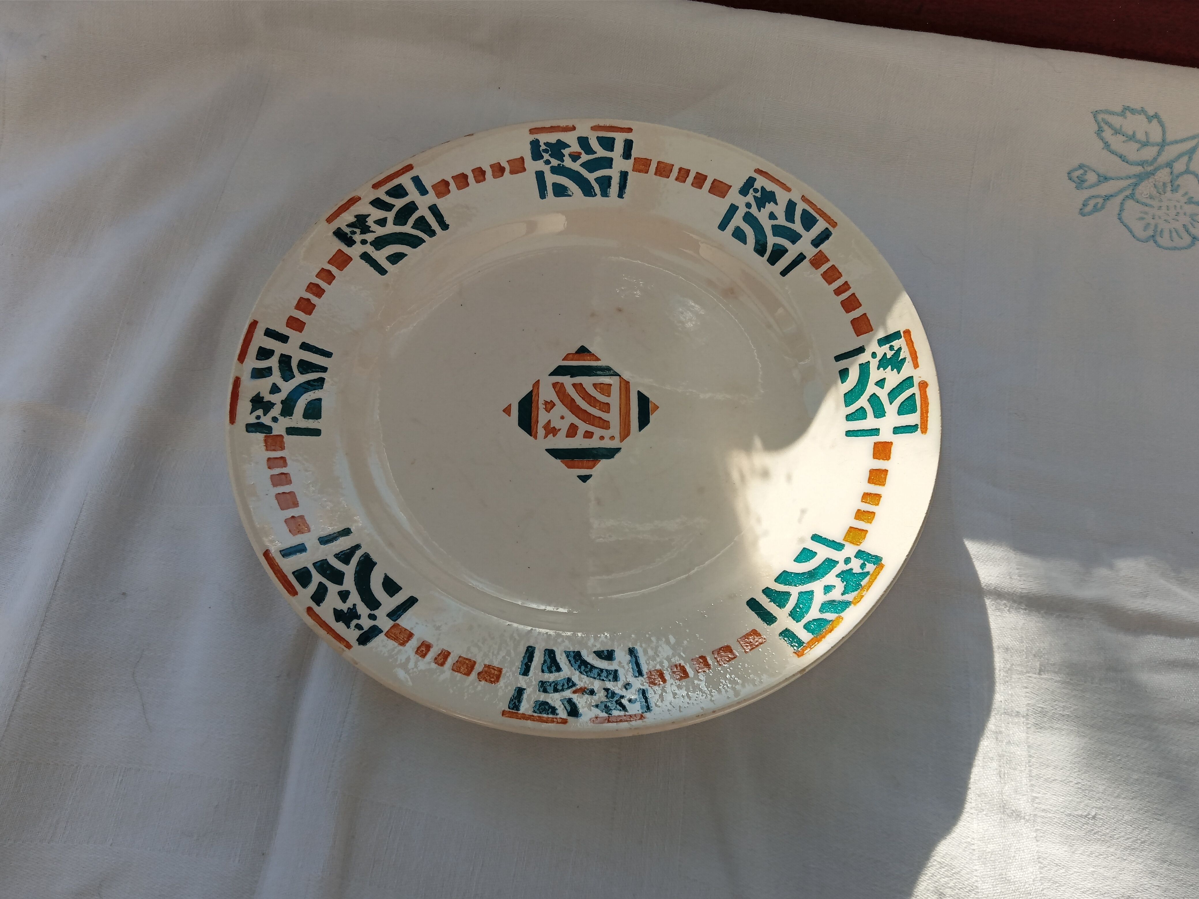 5 flat plates Terre de fer Berck / Longchamp