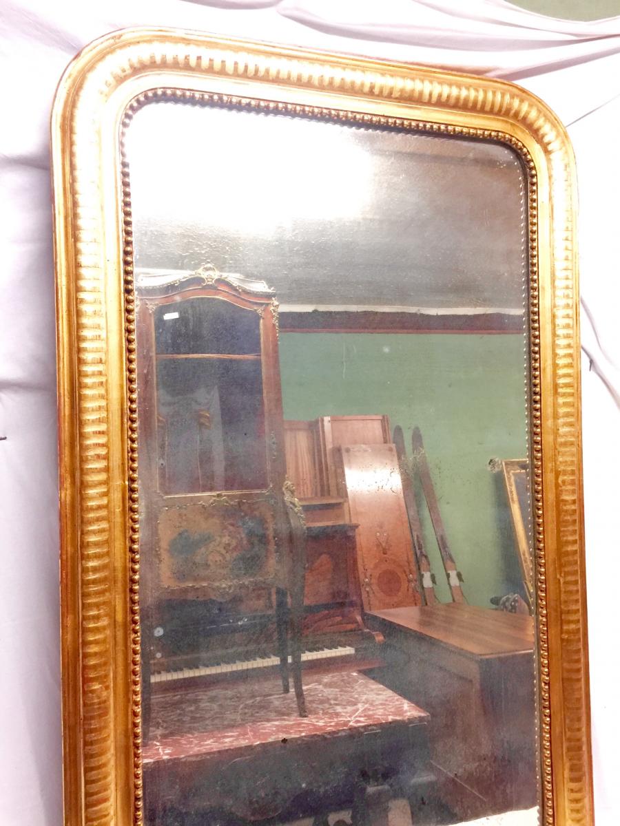 Mirror Louis Philippe 124 cm wooden
