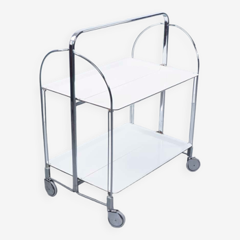 Chariot pliable blanc – Bremshey & Co