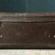 Vintage brown suitcase handle in Bakelite