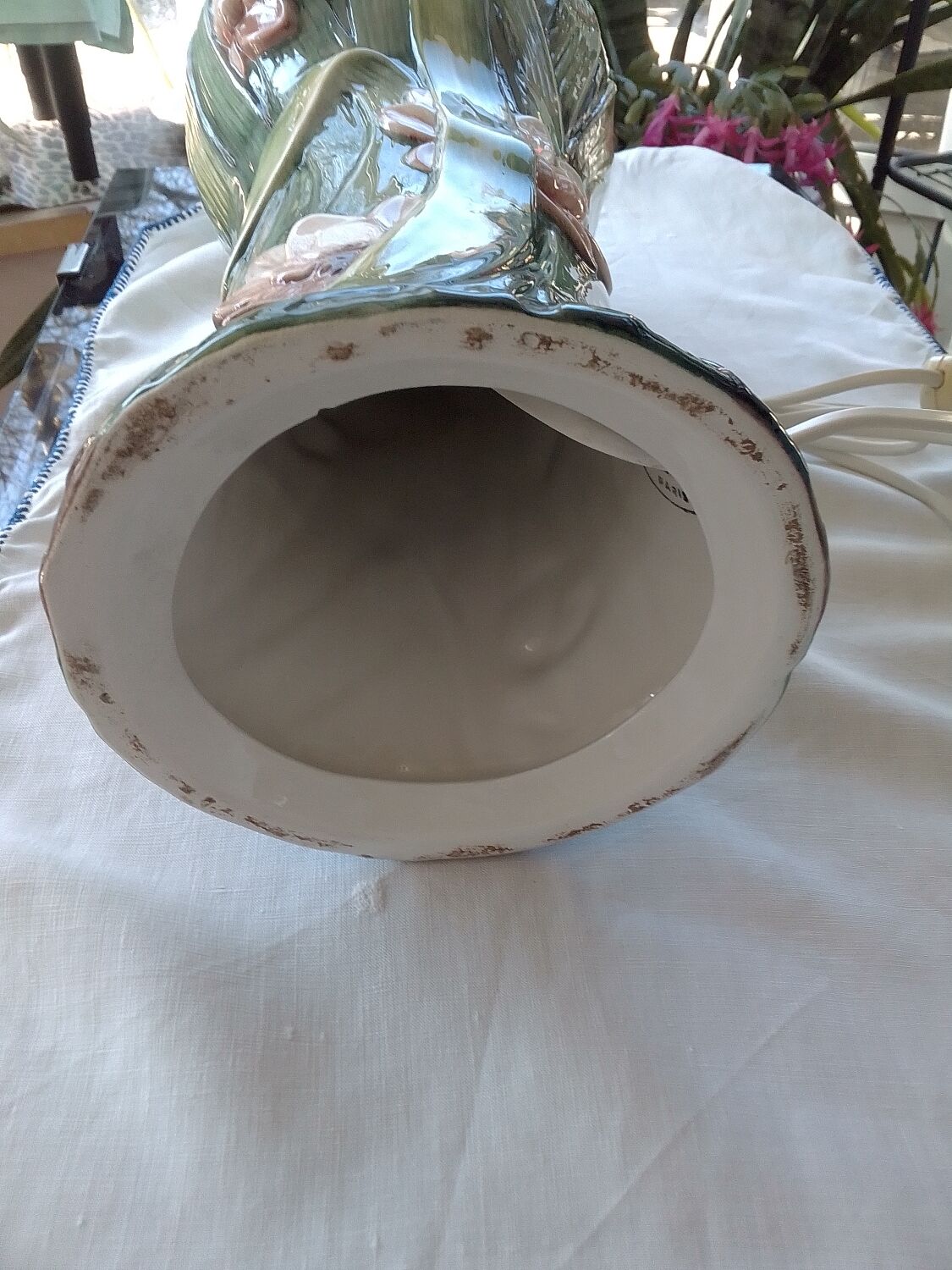 Foot of lamp slip house Chaumette