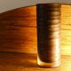 Multilayer tubular glass vase